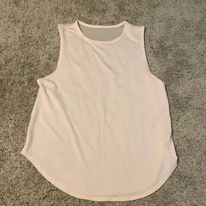Pink workout tank L